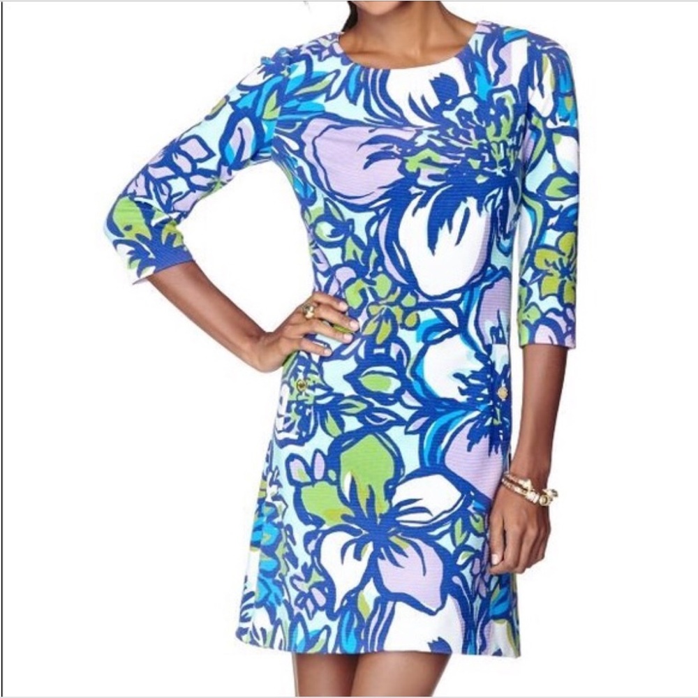 Lilly Pulitzer Charlene Spectrum Blue Catwalk NWT